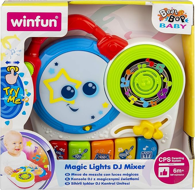 وين فن لعبة ميكسر دي جيه مواليد تفاعلي WinFun