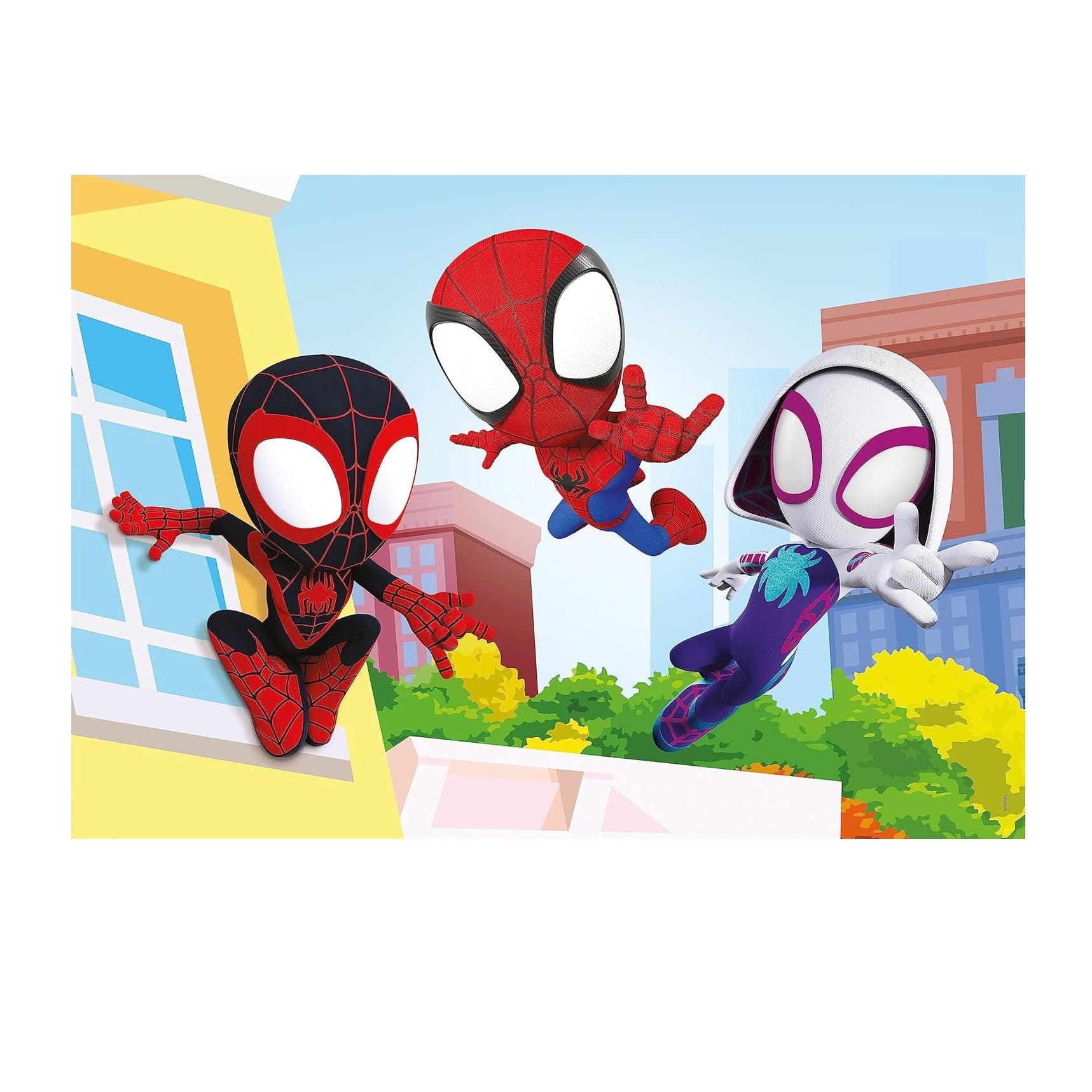 كليمنتوني بازل سبايدي وأصدقاؤه 2×20 قطعة العاب البزل Spider-Man