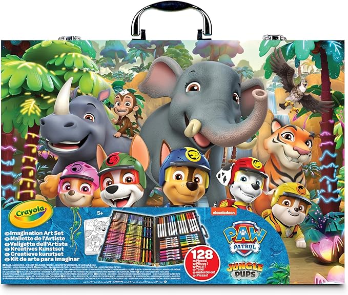 كرايولا علبة رسم باو باترول رسم و تلوين Crayola