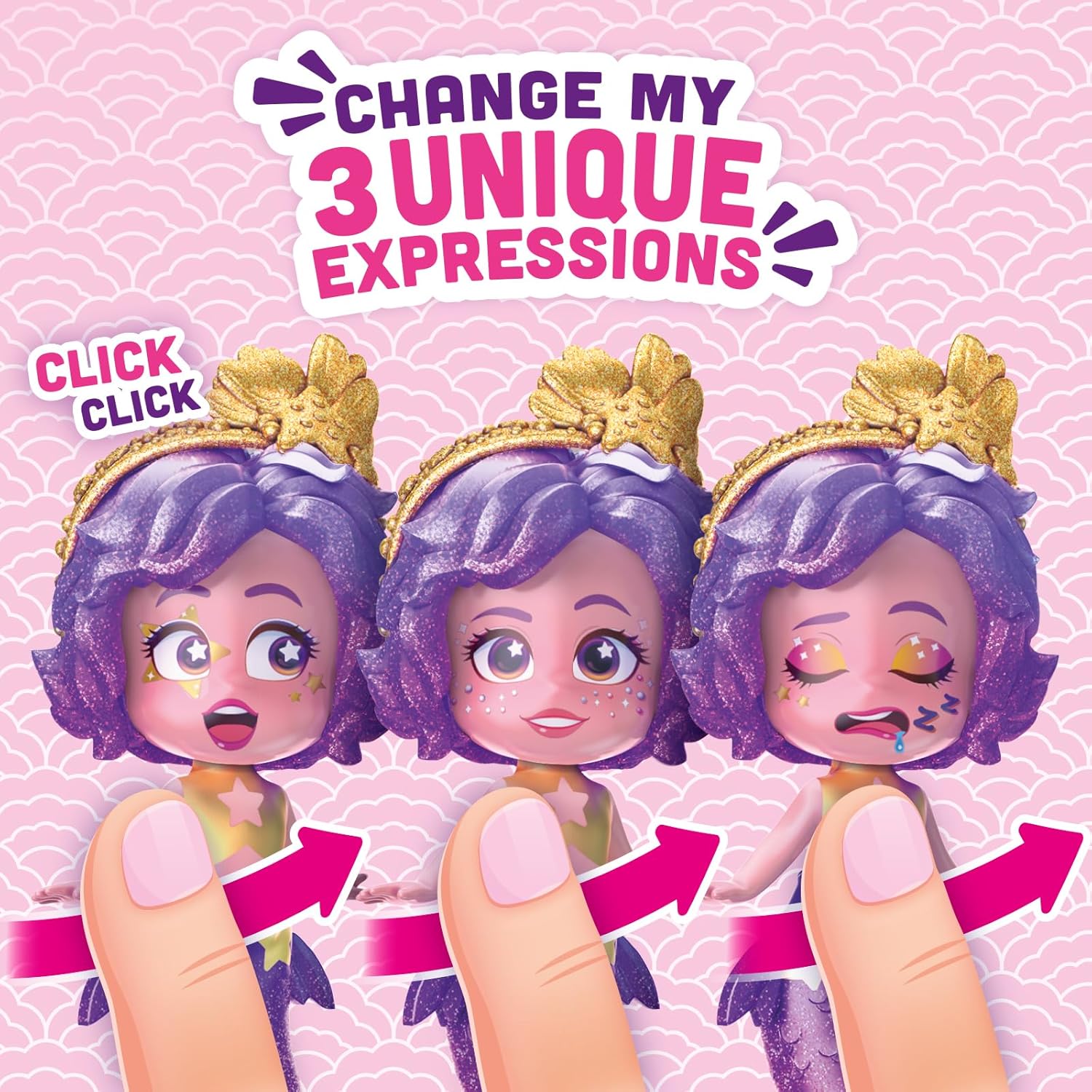 كوكيلووس نجمة حورية البحر دمية مع اكسسوارات KookyLoos