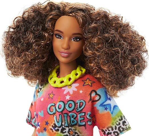 باربي دمية بشعر بني مجعد دمى الشخصيات Barbie