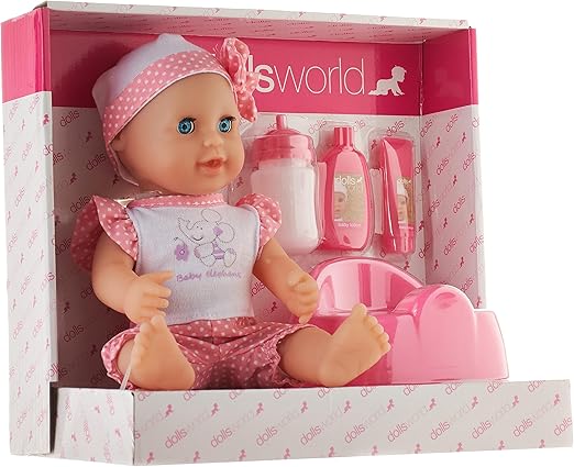دولز وورلد دمية بيبي دريبلز 25 سم دمى المواليد Dolls World