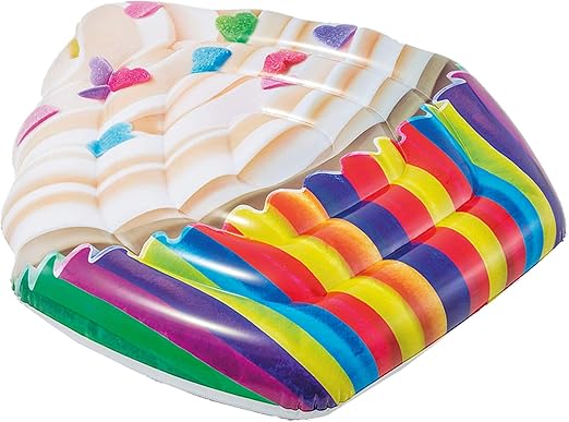 انتكس مرتبة قابلة للنفخ على شكل كاب كيك عوامات ومراتب Intex