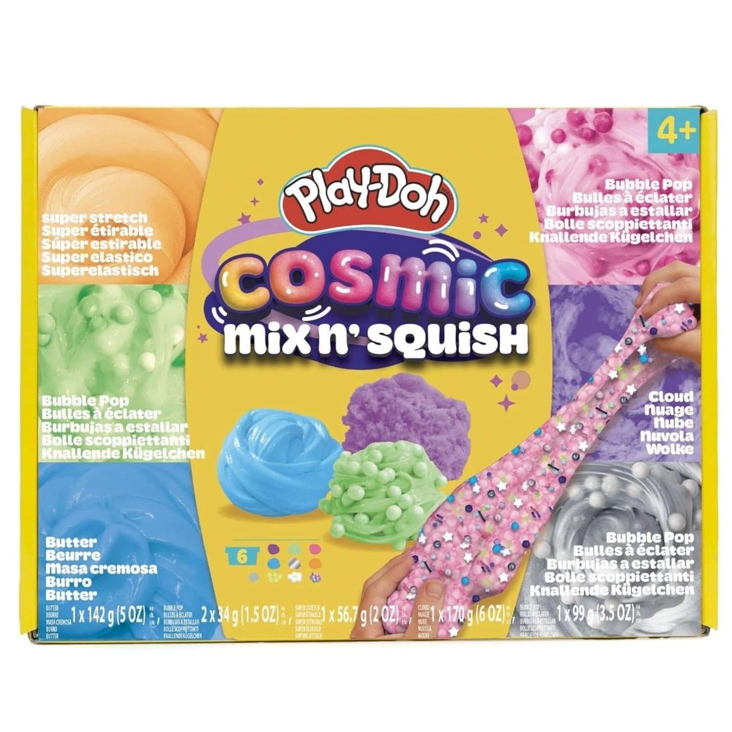 بلاي دوه سلايم كوزميك ميكس آند سكويش سلايم Play-Doh