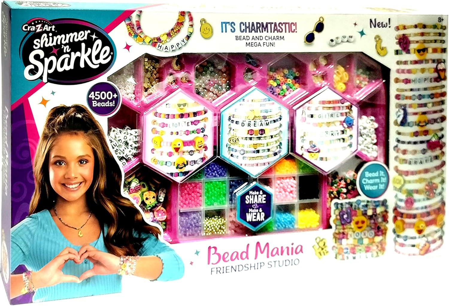 شيمر اند سباركل استوديو الصداقة الخرز والاكسسوارات Craz-Art