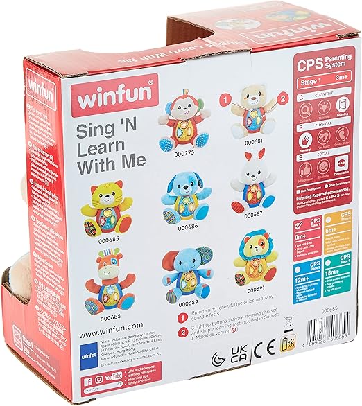 وين فن لعبة غني وتعلم مع بير مواليد تفاعلي WinFun