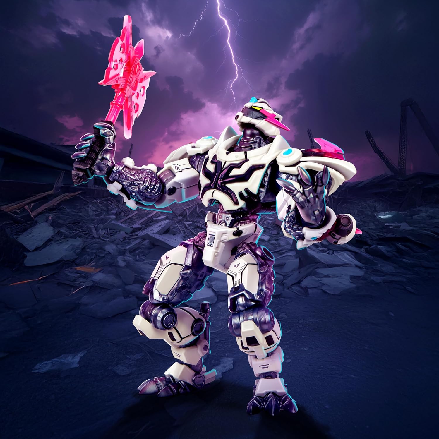 مستر بيست لاب مجسم تايجر باتل تيتان المجسمات MrBeast Lab