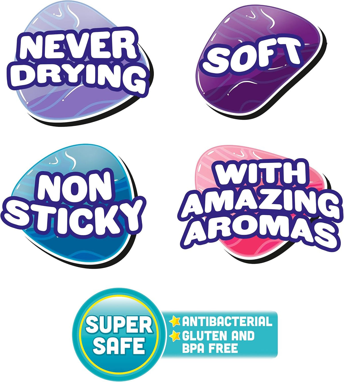 كريز رمل جالكسي مع تأثير تدفق غبار متنوع تشكيل الرمل CRAZE