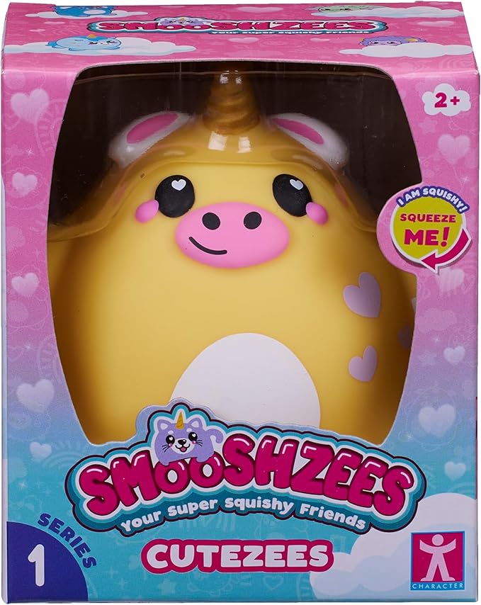 سموشزيز مجسم سنجزيز يونيكو اصفر التمدد والضغط Smooshzees