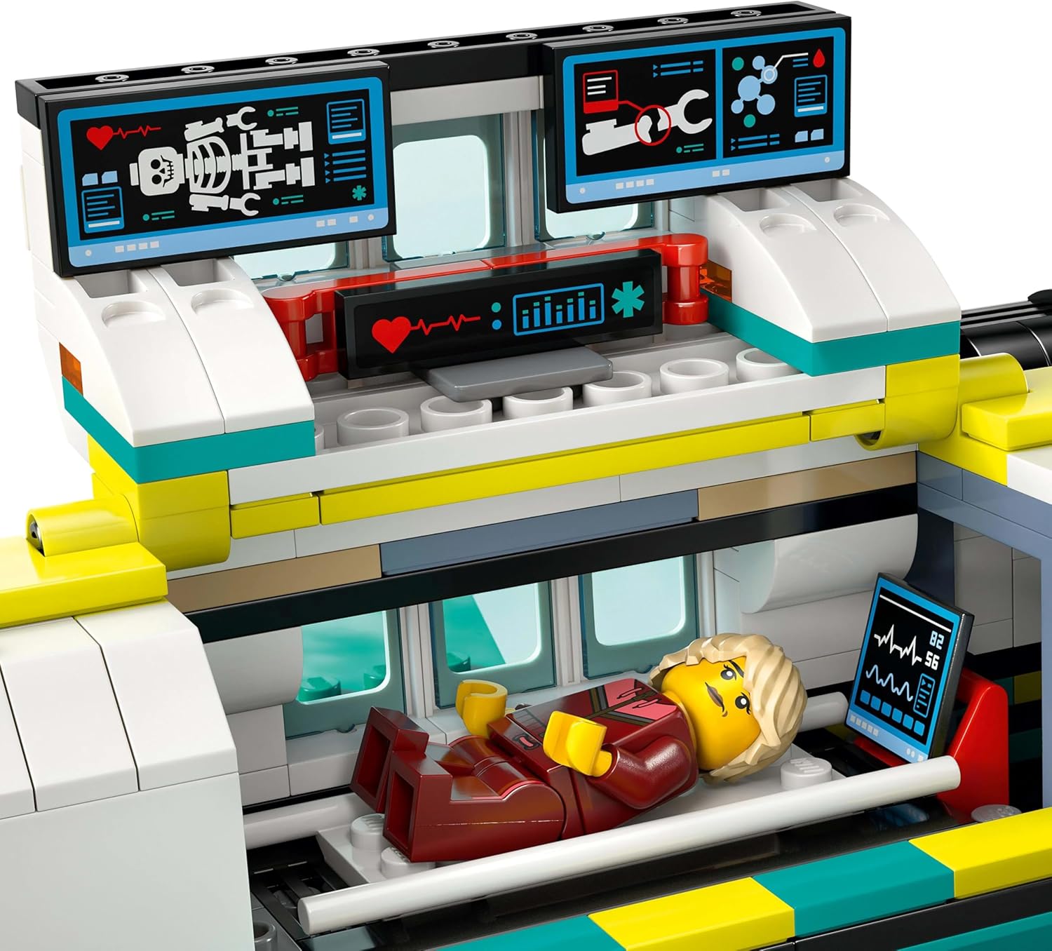 ليجو 60465 سيتي طائرة الإسعاف الجوي مكعبات التركيب LEGO