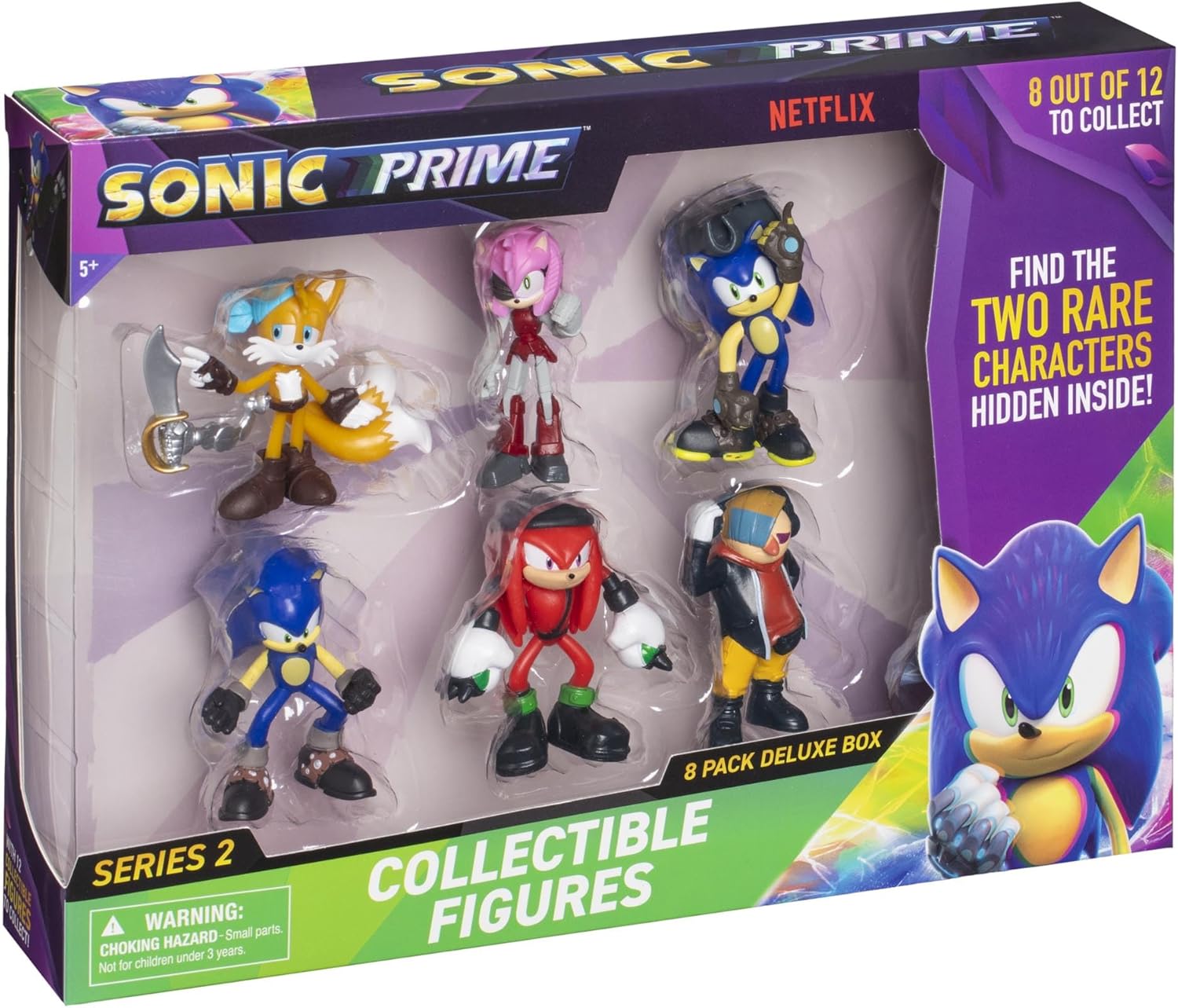 سونيك مجسم شخصيات 8 قطع شخصيات كرتونية Sonic