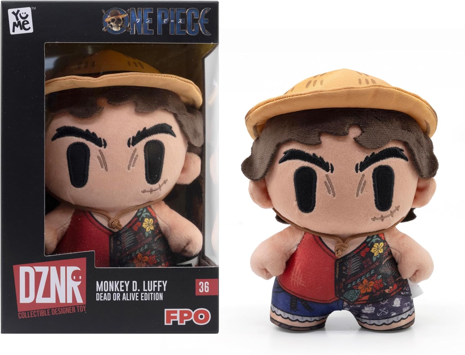 يومي مجسم مونكي دي لوفي 18 سم الالعاب القطنية YME