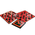 سبين ماستر لوحة شطرنج 3 في 1 العاب لوحية Spin master