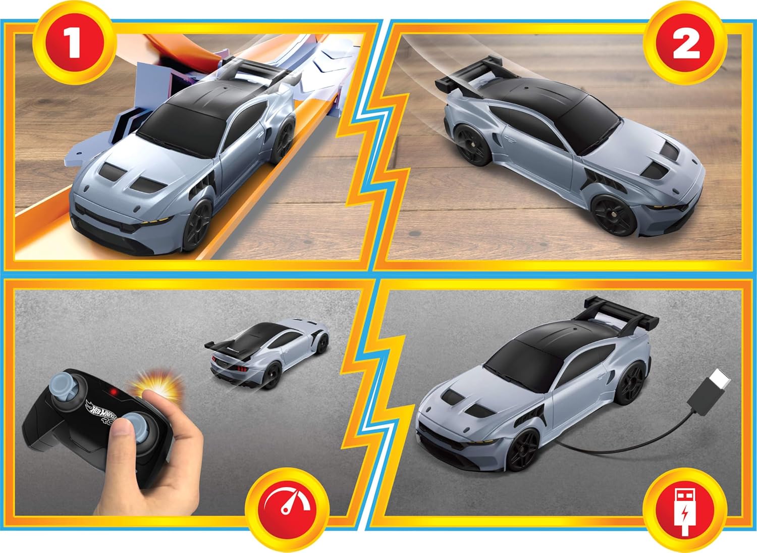 هوت ويلز سيارة فورد موستانج ريموت كنترول السيارات ريموت كنترول HotWheels
