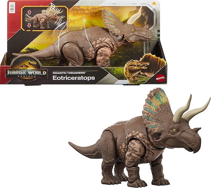 جوراسيك وورلد ديناصور ايوتريسيراتوبس مجسمات الحيوانات Jurassic World