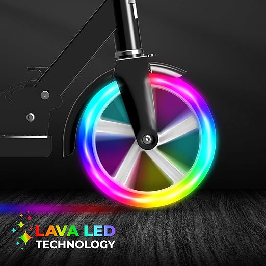 ال اي تي سكوتر اسود بعجلتين 200 ملم سكوتر عجلتين LiT