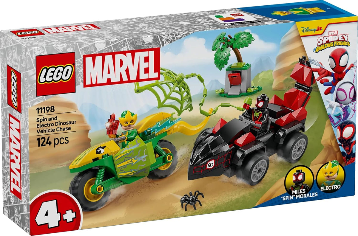 ليجو 11198 مارفل مطاردة مركبة الديناصور مكعبات التركيب LEGO