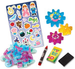 كرايولا لوح مزدوج الجوانب المغناطيسية 65 قطعة رسم و تلوين Crayola