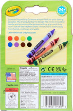 كرايولا اقلام تلوين ثلاثية القوائم قابلة للغسل رسم و تلوين Crayola