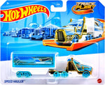 هوت ويلز شاحنة مع مقطورة متنوع المركبات المتنوعه HotWheels