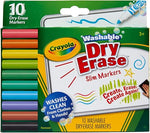 كرايولا أقلام تحديد قابلة للغسل 10 قطع رسم و تلوين Crayola