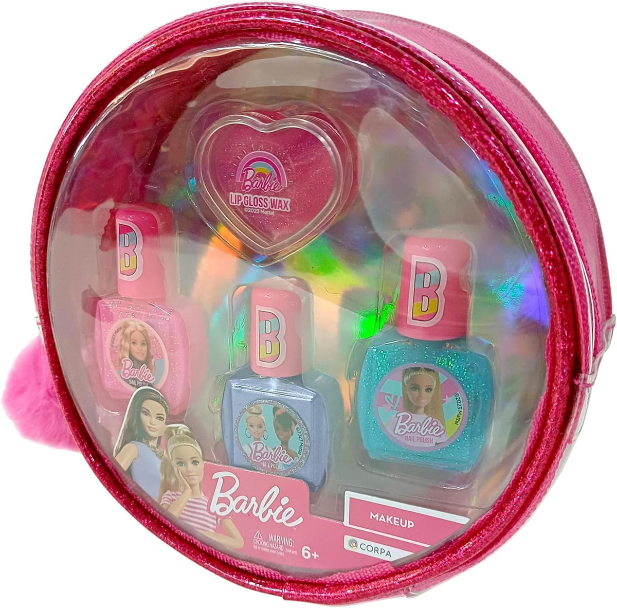 باربي شنطه المناكير المكياج والتجميل Barbie