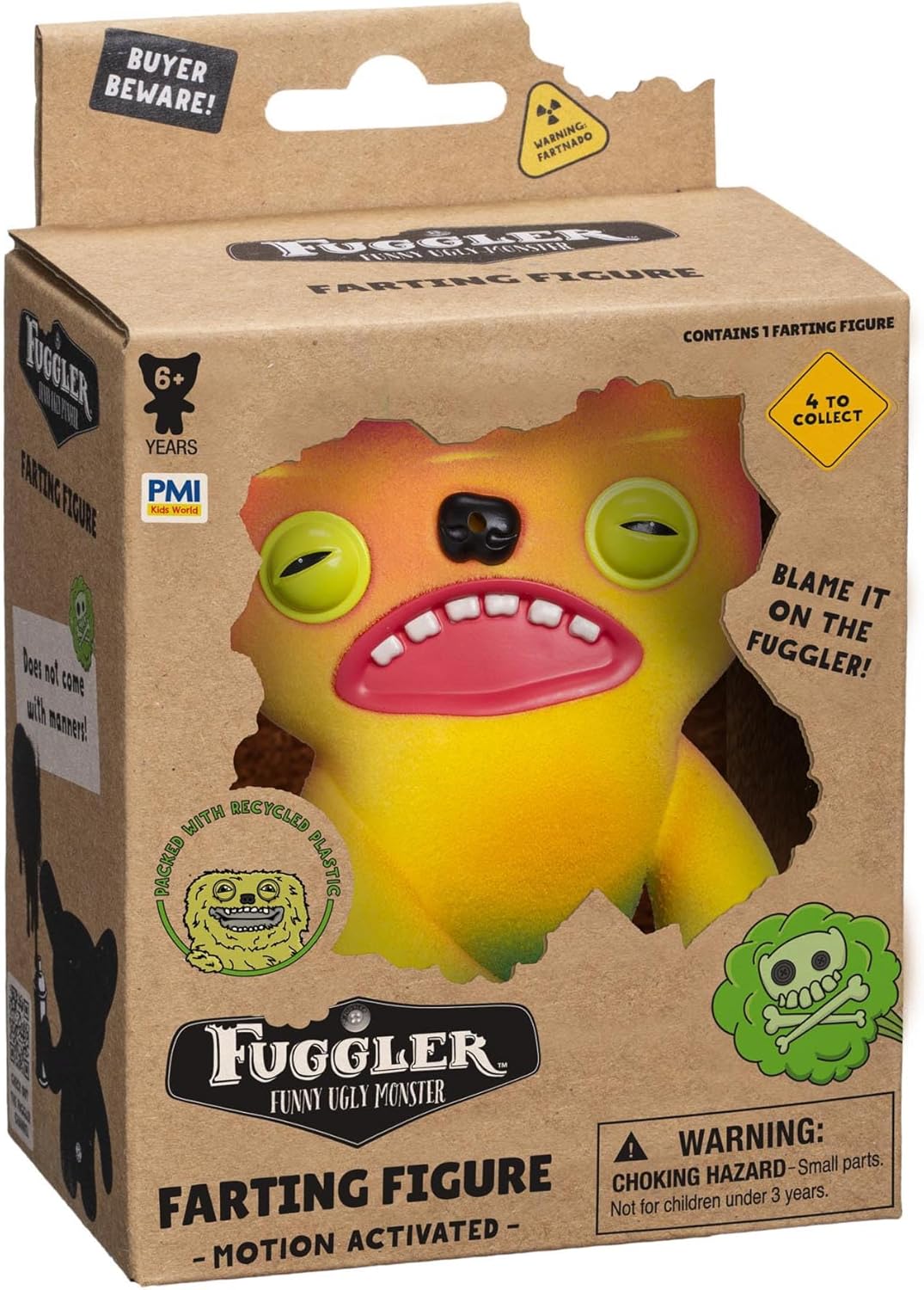 فوجلر دمى وحش تيدي الغريبة متنوع الالعاب القطنية Zuru