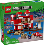 ليجو 21270 ماين كرافت ألعاب بيت الفطر مكعبات التركيب LEGO