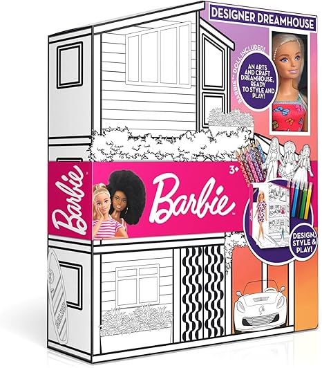 باربي ديزاينر دريم هاوس مع دمية دمية مع اكسسوارات Barbie