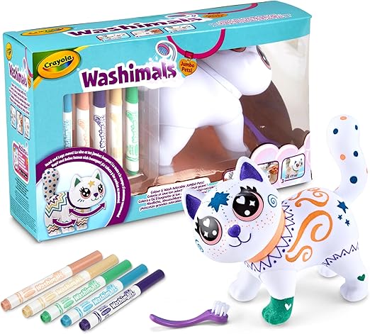 كرايولا تلوين وغسل الحيوانات ألاليفة رسم و تلوين Crayola