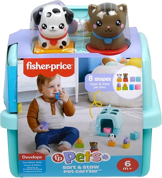فيشر برايس حامل للحيوانات الاليفة مواليد تفاعلي Fisher-Price