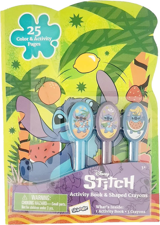 سكوديل كتاب أنشطة ستيتش وأقلام تلوين أدوات مدرسية Skoodle