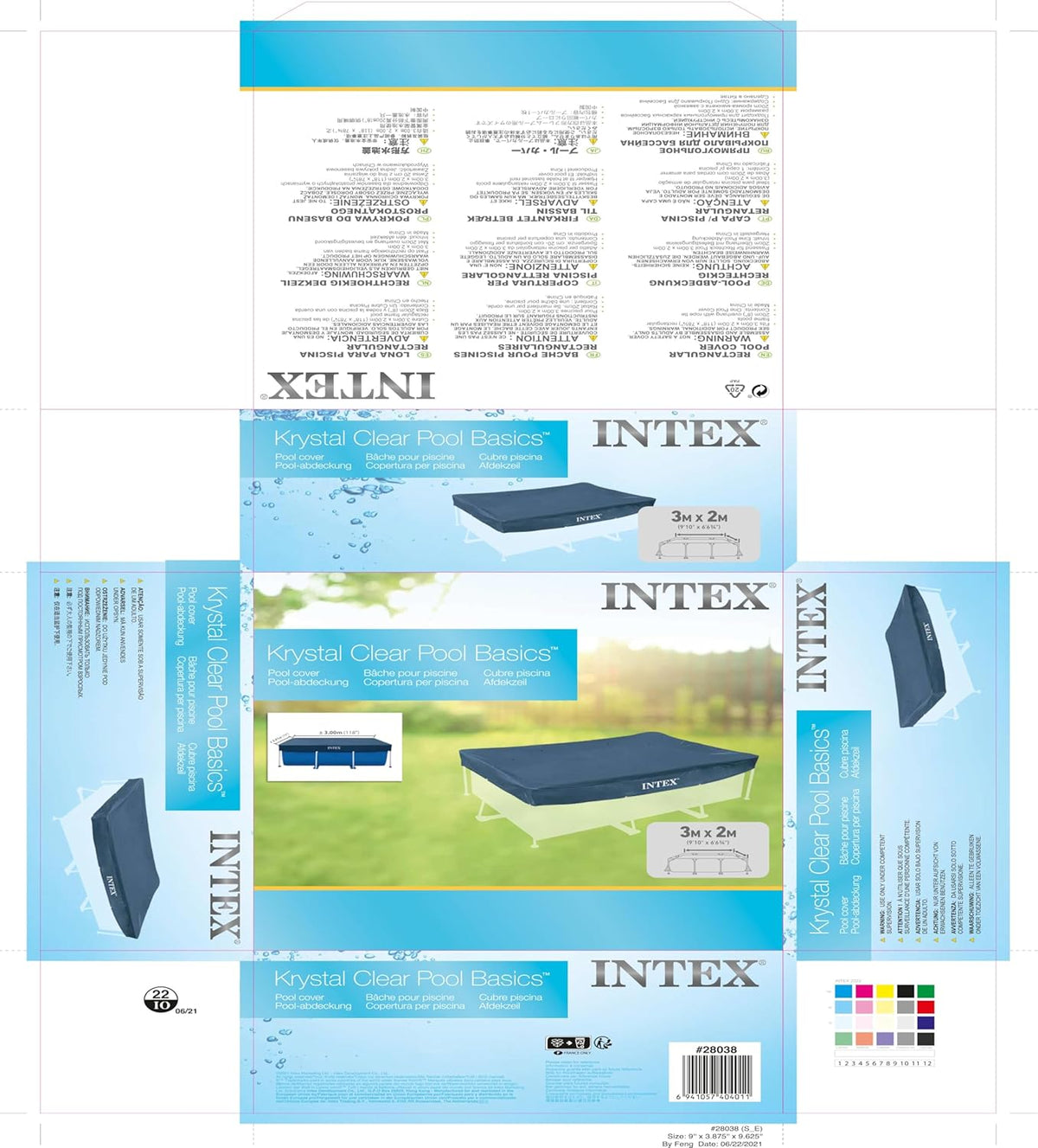 انتكس غطاء مسبح اكسسوارات المسابح Intex