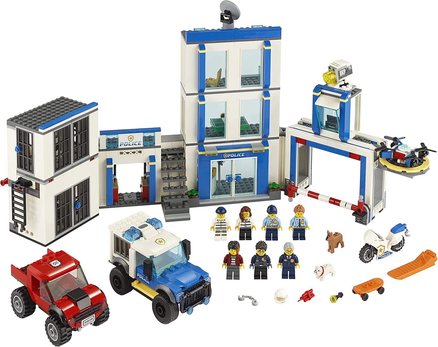 ليجو 60246 سيتي مركز الشرطة مكعبات التركيب LEGO