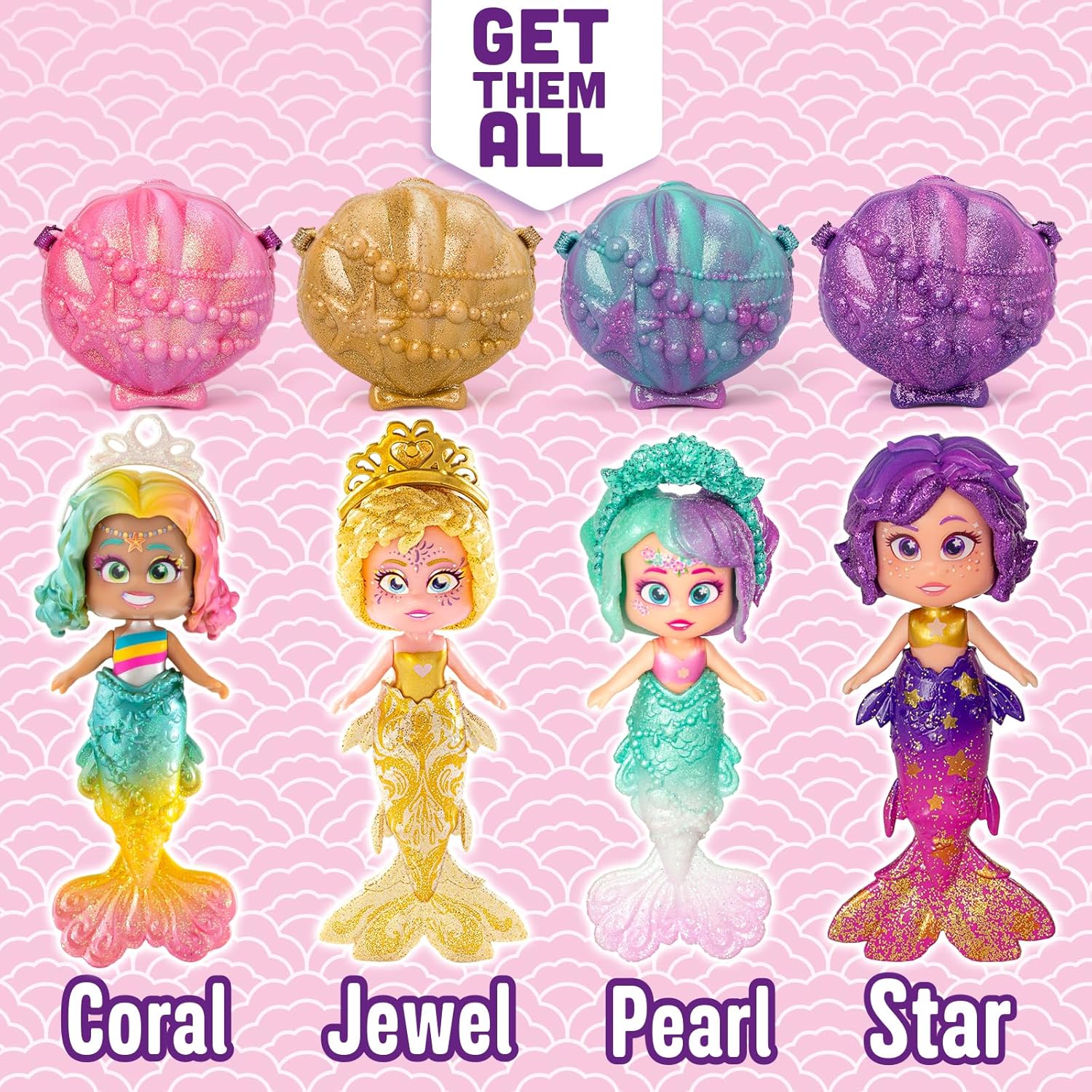 كوكيلووس نجمة حورية البحر دمية مع اكسسوارات KookyLoos