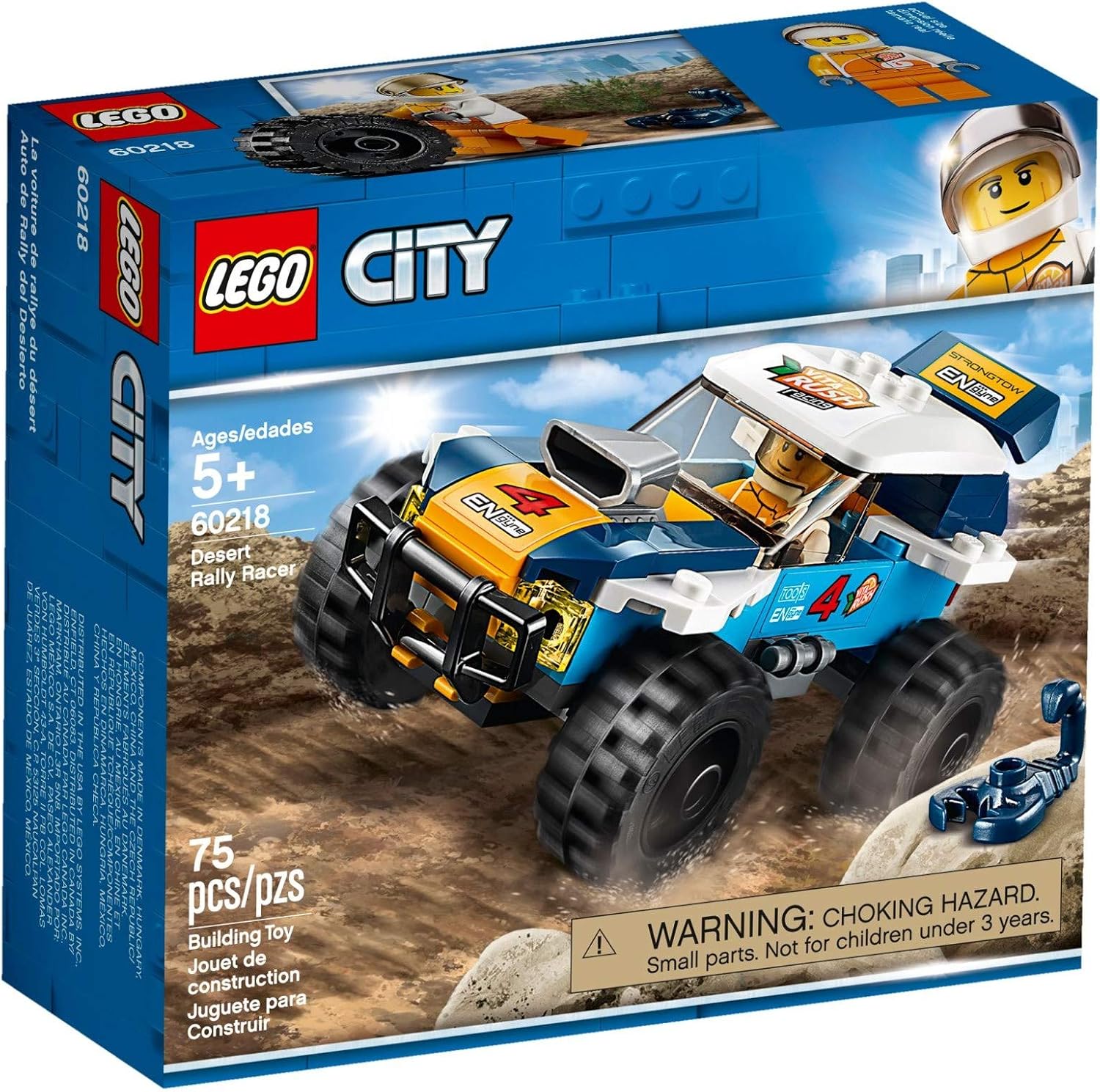 ليجو مكعبات بناء سيارة ديزيرت رالي ريس مكعبات التركيب LEGO