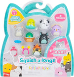سكويش مالوز مجسم ايه لونغز 8 قطع المجسمات Squishmallows