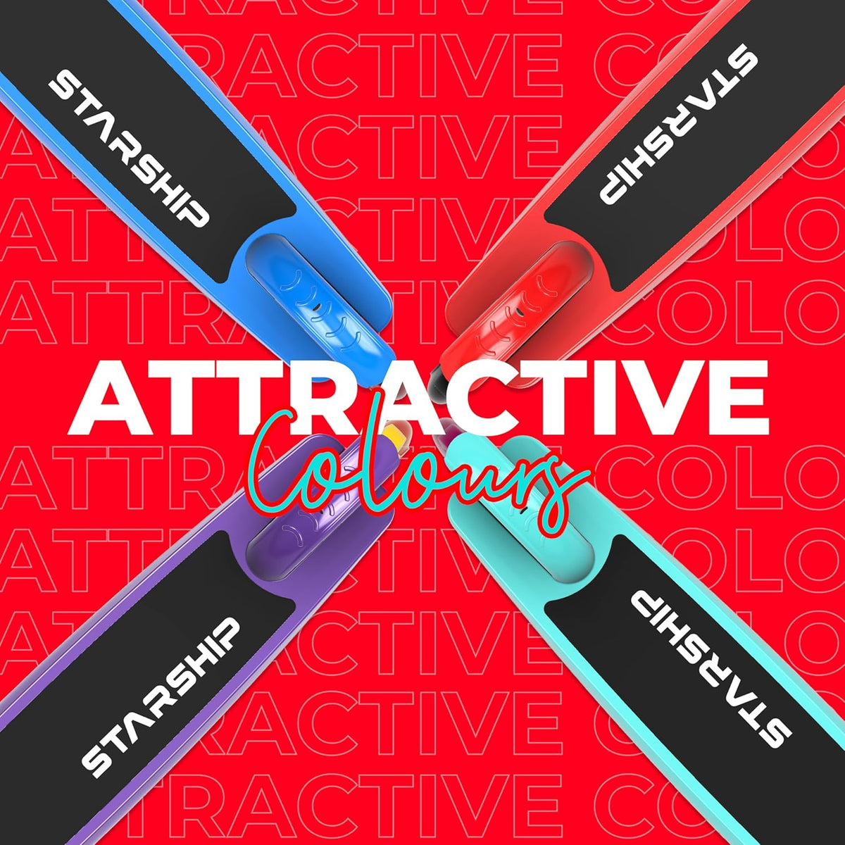 ال اي تي سكوتر سفينة الفضاء احمر بعجلتين سكوتر عجلتين LiT