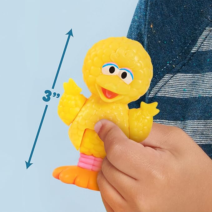 مجسمات أصدقاء عالم سمسم 6 قطع شخصيات كرتونية Sesame Street