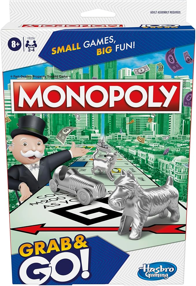 لعبة مونوبولي جراب آند جو الكلاسيكية العاب لوحية Monopoly