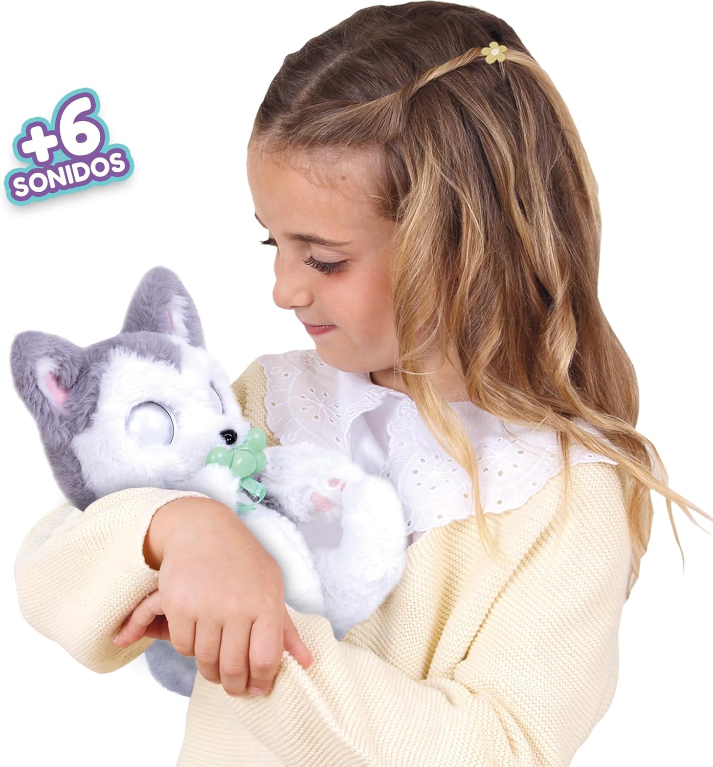 دمية كلبي الرضيع أجش القطنية الالعاب القطنية Baby Paws
