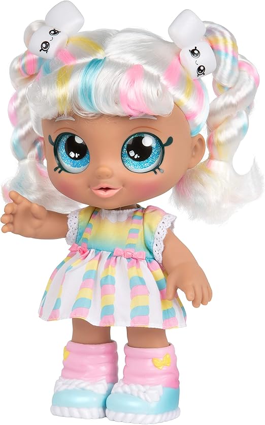 كيندي كيدز دمية وقت السناك مارشا ميلو دمية مع اكسسوارات Kindi Kids