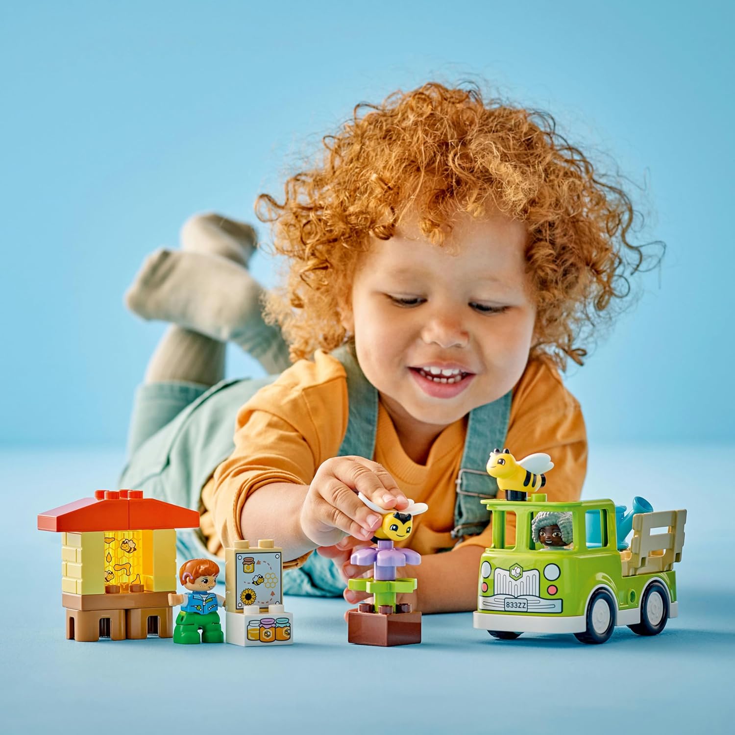 ليجو 10419 دبلو العناية بالنحل وخلايا النحل مكعبات التركيب LEGO