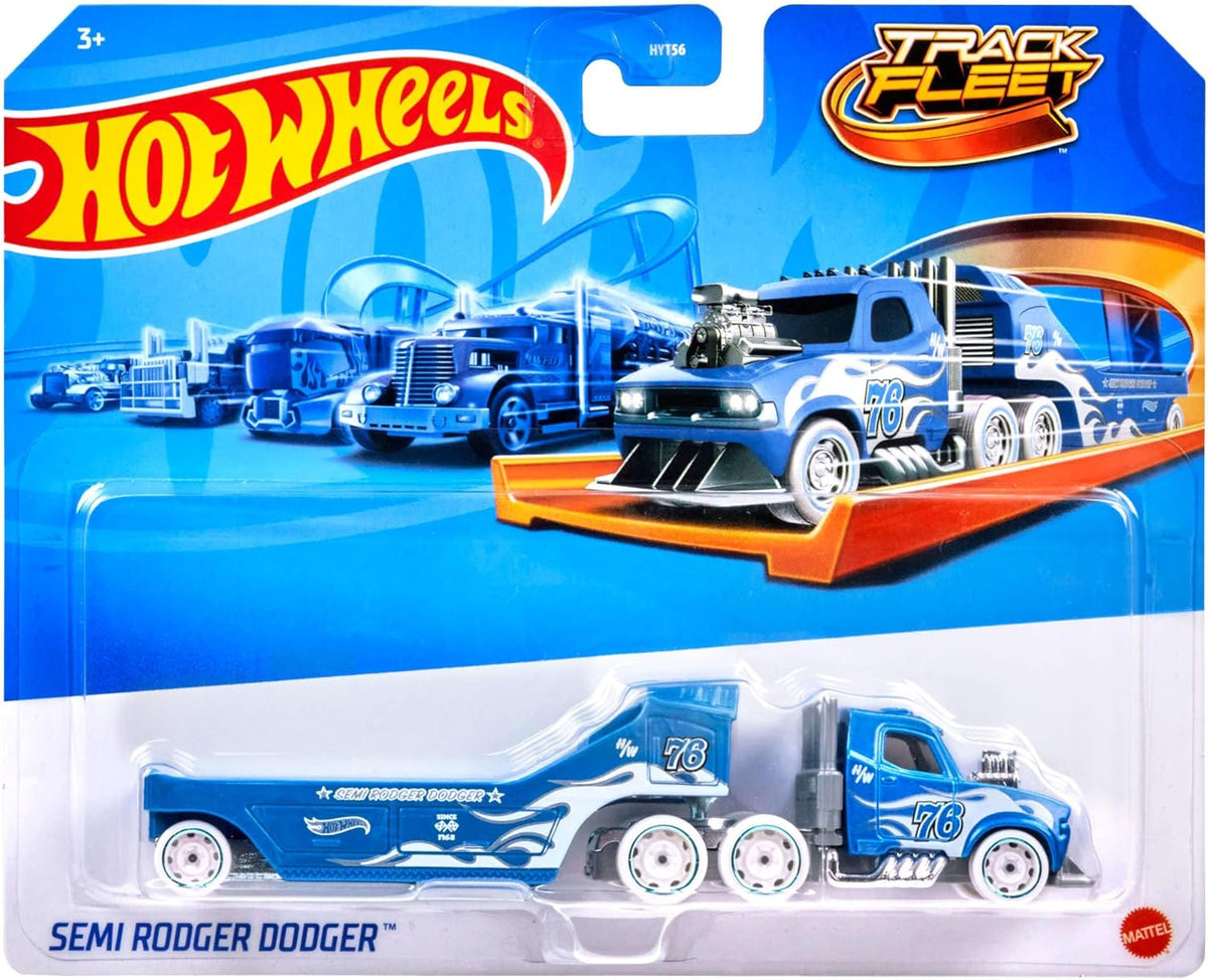 هوت ويلز شاحنة مع مقطورة متنوع المركبات المتنوعه HotWheels