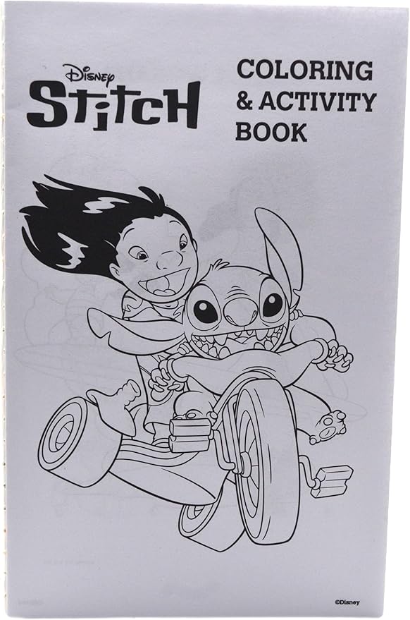 سكوديل دفتر تلوين وأنشطة ستيتش رسم و تلوين Skoodle