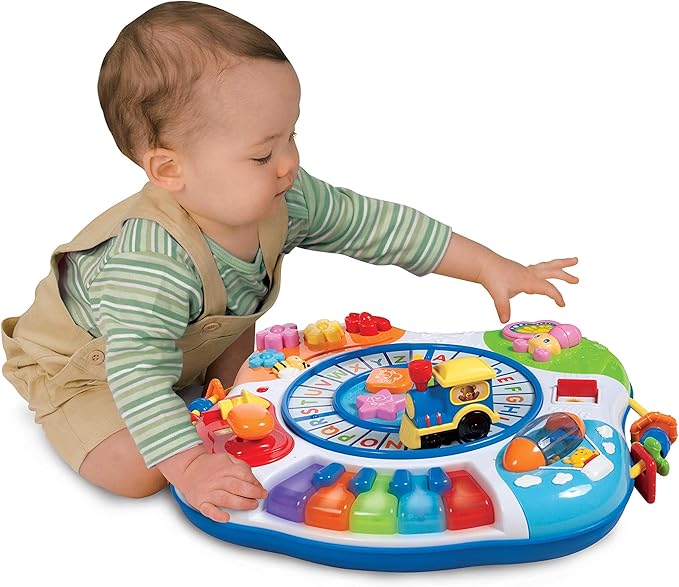 وين فن طاولة أنشطة قطار الحروف والبيانو مواليد تفاعلي WinFun