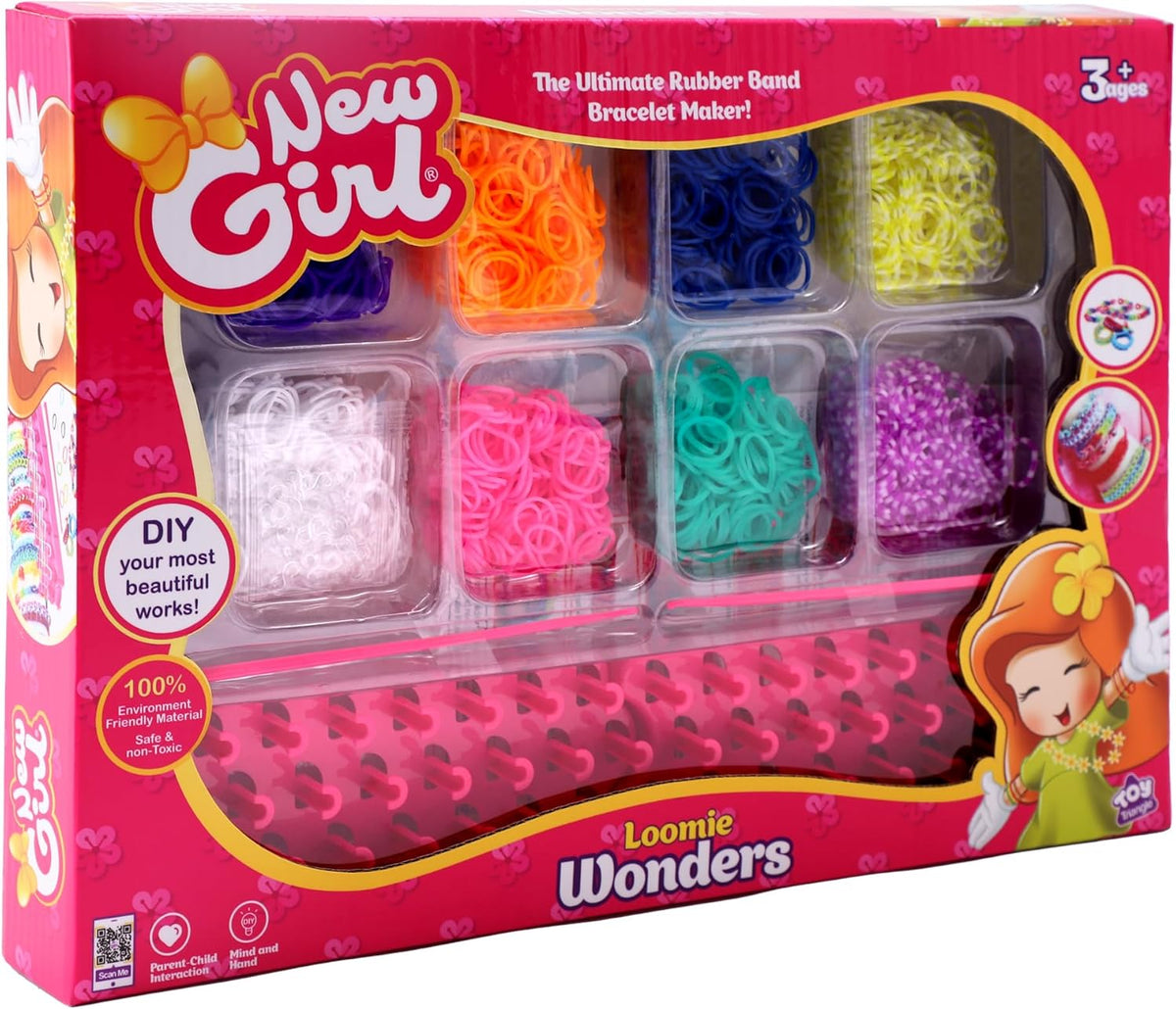 نيو جيرل صانع أساور مطاطية الخرز والاكسسوارات NewBoy