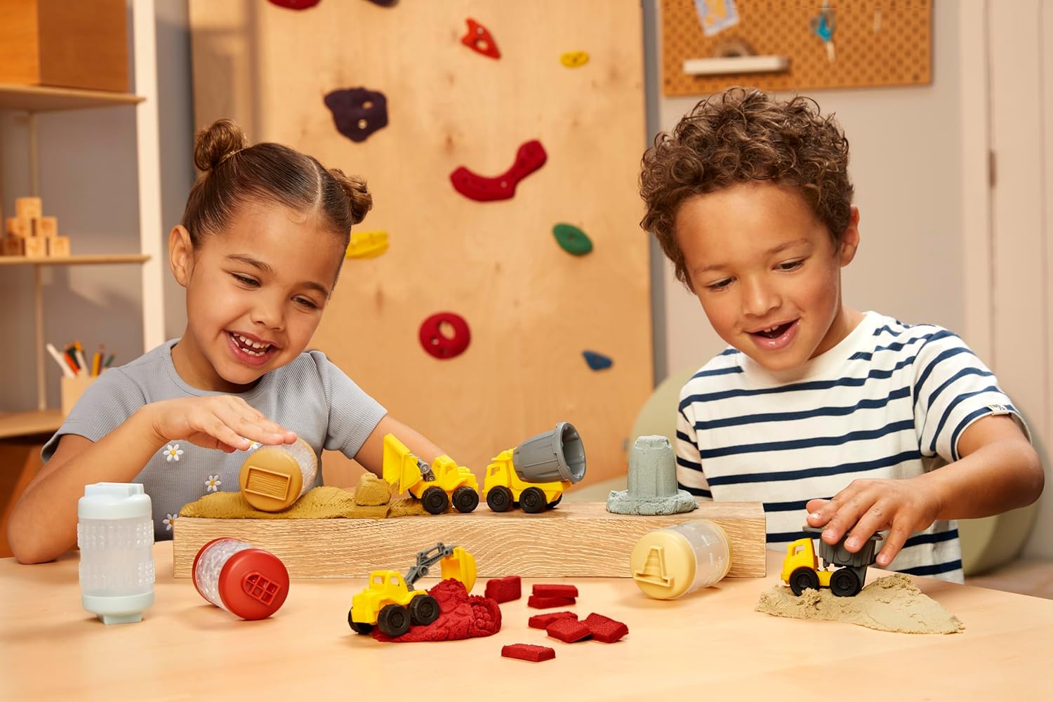 وندر فاكتوري شاحنات بناء رمل لا تجف متنوع تشكيل الرمل Wonder Factory