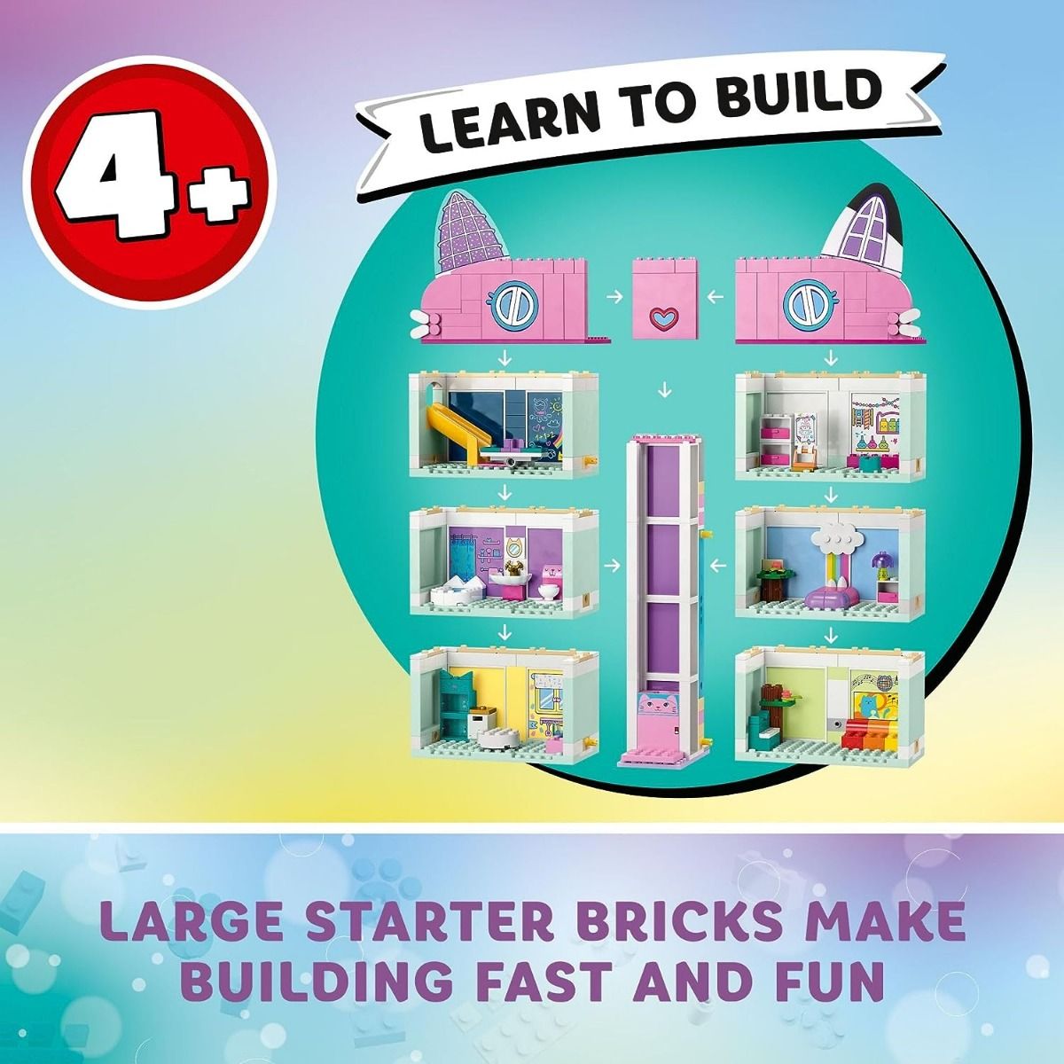 ليجو 10788 بيت الدمى غابي مكعبات التركيب LEGO