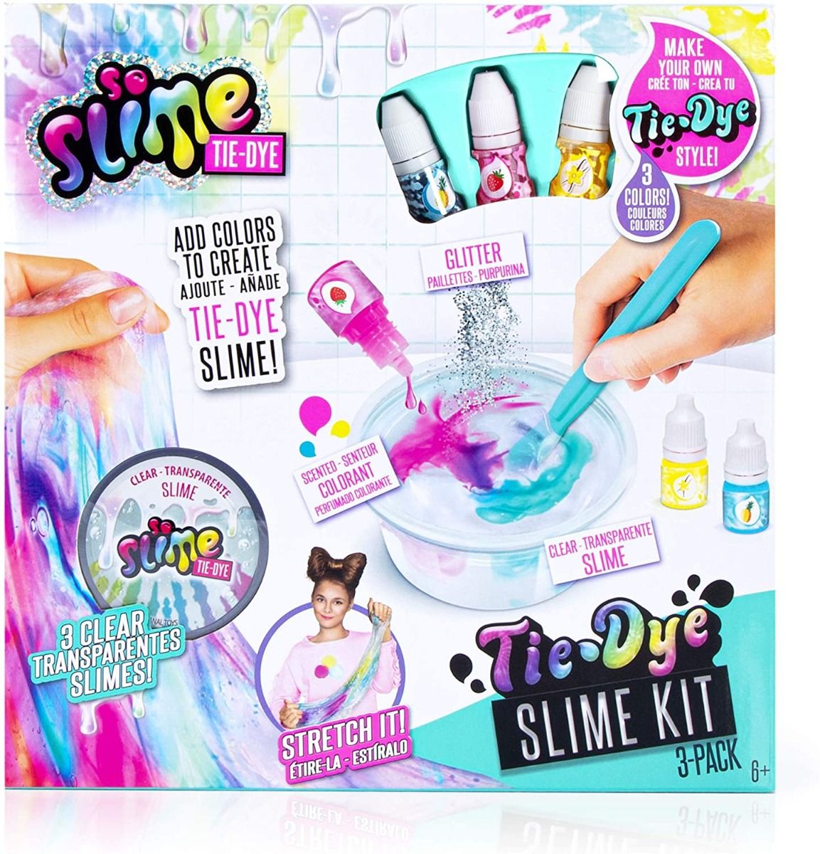 سلايمي دي طقم الصبغ والربط سلايم So Slime